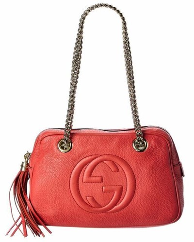 Coach Rare Collectible Vintage Y2K Soho Red Signature Soho Bag
