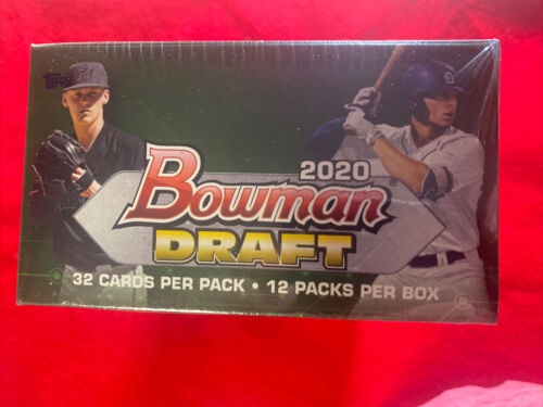 2020 Bowman Draft Jumbo baseball box factory Sealed 3 autographs - Picture 3 of 5