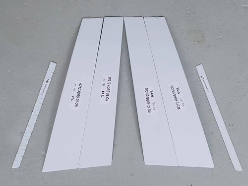 2010-2016 for Mercedes E63AMG E300 E400 E500 W212 Center Pillar Stainless Covers - Picture 3 of 5