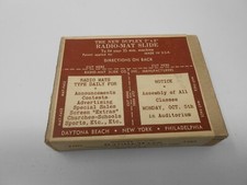 Vintage 100-Duplex 2"x2" Radio-Mat Slide 35mm Machine to Type Daily Messages S51