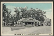 Gas Station Filling Station Amity Hall Pa A Century Of Service for Travelers