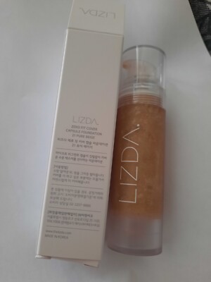 Lizda zero fit cover Capsule foundation, 35g, 21 pure beige