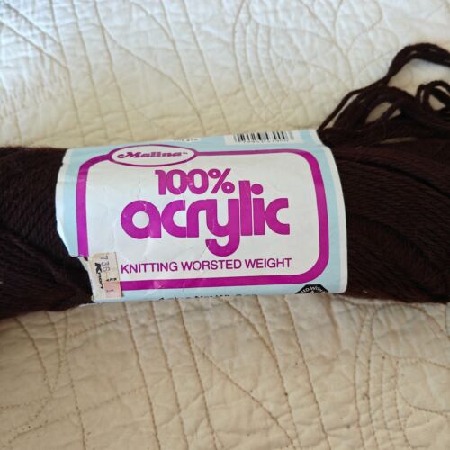 Mixed Lot of 8 Assorted Vtg Acrylic Worsted Weight #4 Yarn 3oz-4oz Skeins - Picture 9 of 24