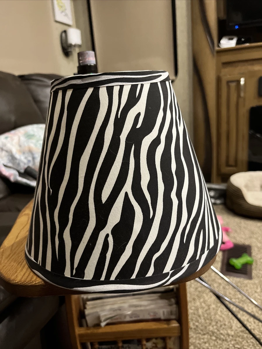 Cow print on sale lamp shade