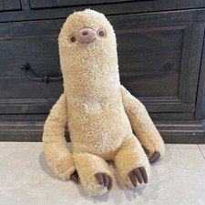 Pusheen Sloth Plush 17in Beige Brown Soft Toy Stuffed Animal GUND Plush