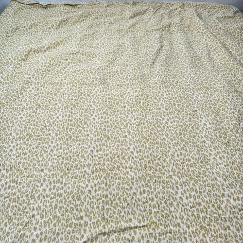 waverly flat sheet twin leopard animal print pink brown 100% cotton - Picture 4 of 7