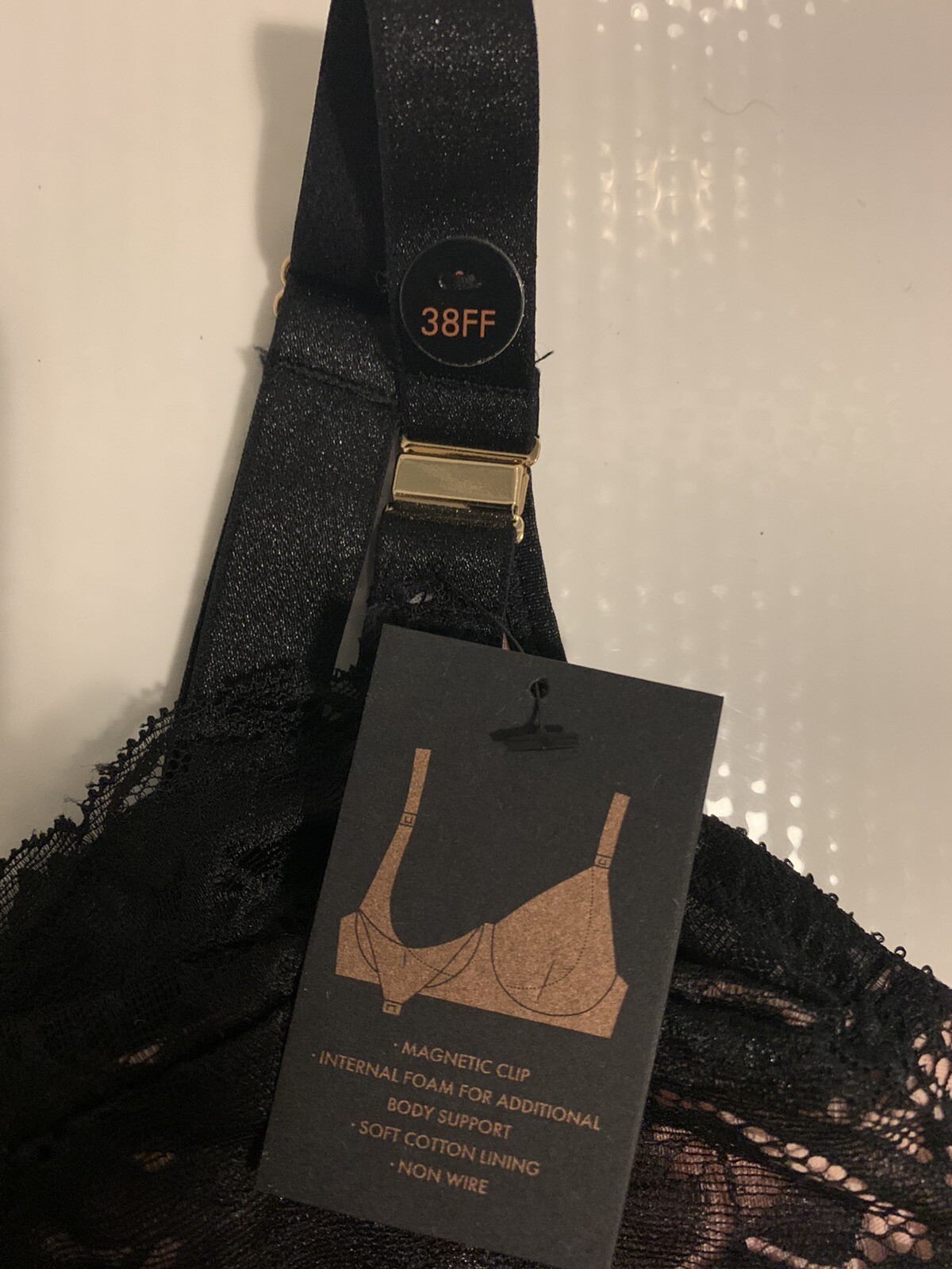 Ann Summers Black Lace Maternity Bra 38ff Non Padded Rrp £26 eBay