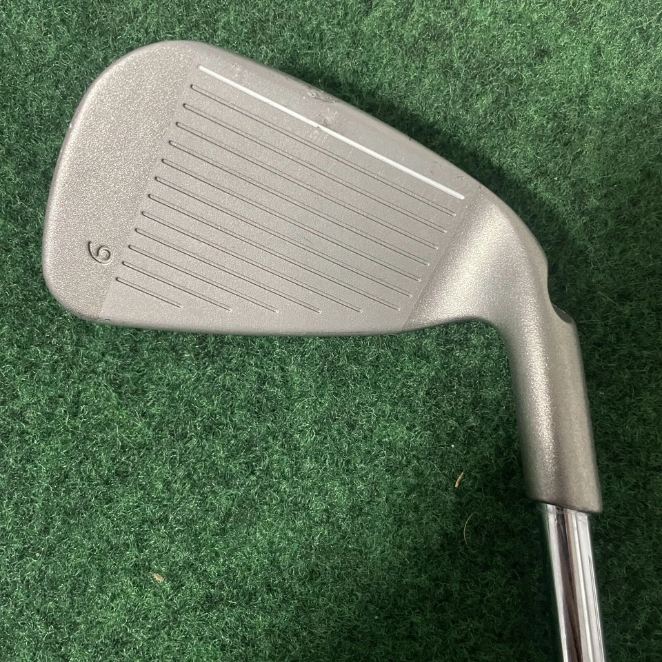 Ping i5 Left Handed LH 6 Iron Green Dot Stiff Steel Shaft Single Golf Club DEMO - Image 2 of 4