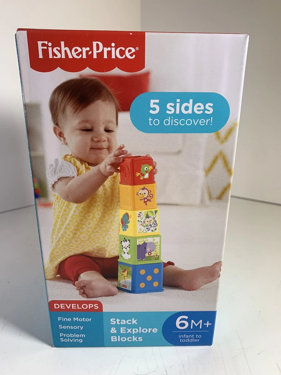 Fisher price stack deals and explore blocks