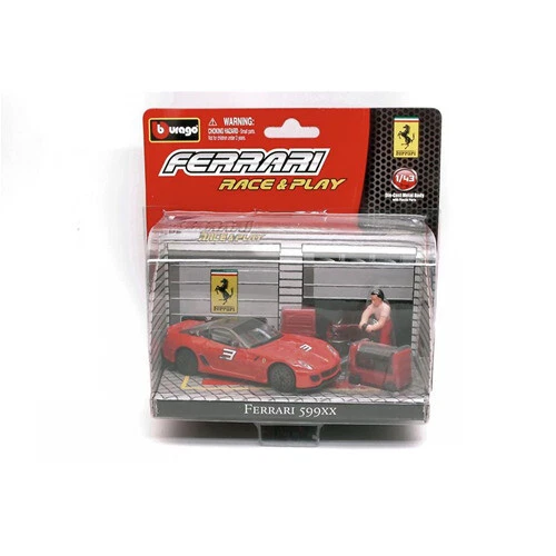Modellini statici di auto da corsa Burago Scala 1:43 Ferrari