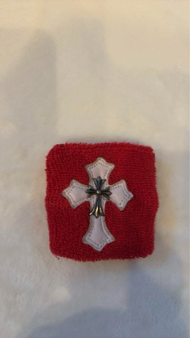 【超希少】Chrome Hearts CH Cross Wristband Authentic Chrome Hearts Vintage Wristband Cross Red | eBay