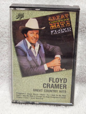 Floyd Cramer Greatest country hits RETRO Audio Music Cassette tape