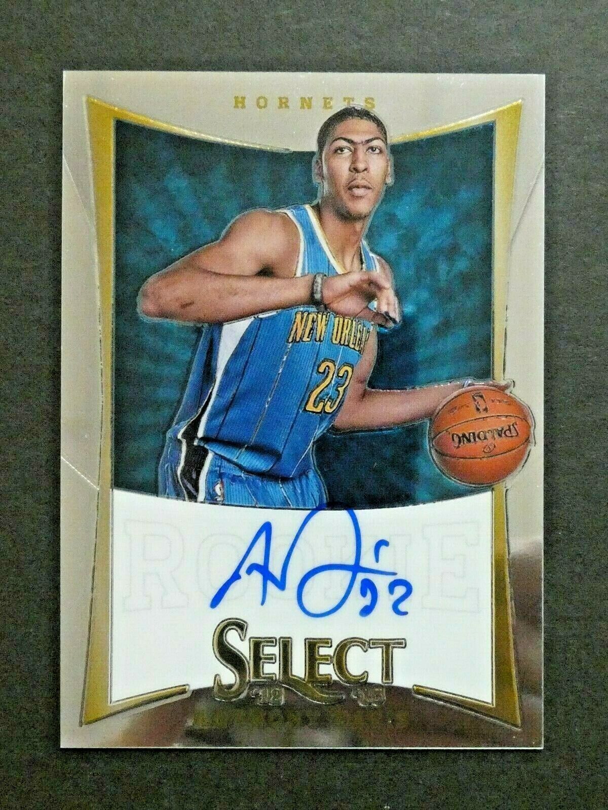 2012-13 Panini Select Rookie RC Auto Signed Anthony Davis #152 106/149