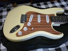 Cozart Blonde S-type Rh Stratocaster Electric Guitar + Gigbag + Case Candy !