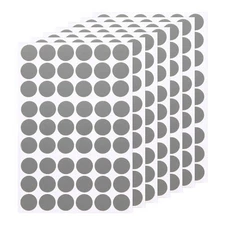 7 PCS Self-Adhesive Screw Hole Sticker 0.83" Grey Screw Hole Cover