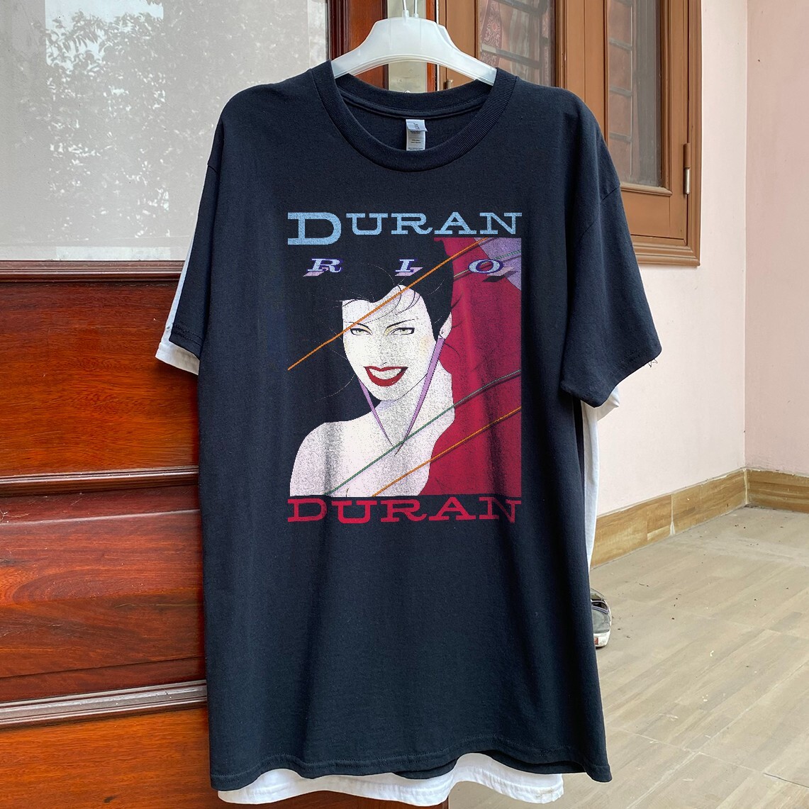 Duran Duran Rio Rock Band Unisex Black Tee Sizes S to 5XL