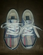 Polo Ralph Lauren Girl's Fabric Casual Rubber Bottom Shoe