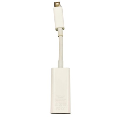 Genuine Apple A1433 Thunderbolt to Gigabit Ethernet Adapter MD463LL/A MD463ZM/A