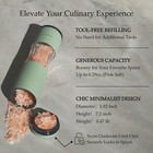 Salt and Pepper Grinder Set with Adjustable Coarseness | Manual Grinder  — photo 5