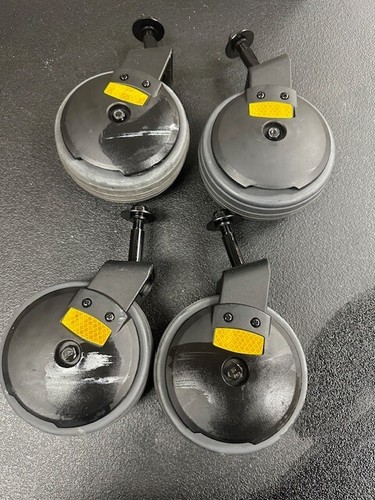 6"x2" Swivel Caster Wheels for Quantum WheelchairB2 - Picture 2 of 4