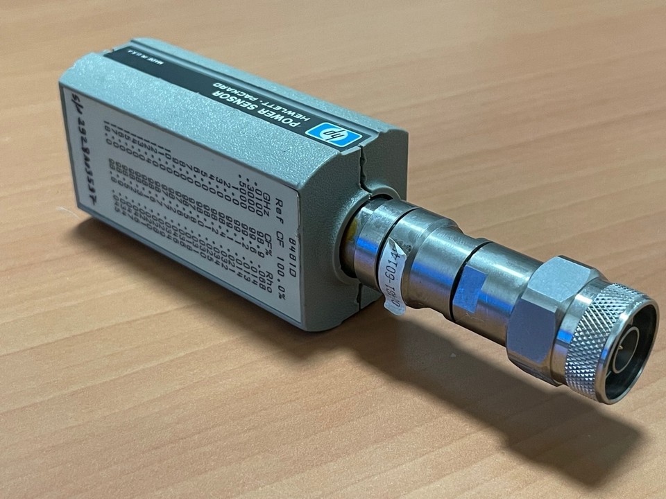 Agilent HP 8481D Power Sensor 10MHz 18GHz 100pW 10uW -70dBm to -20dBm ...