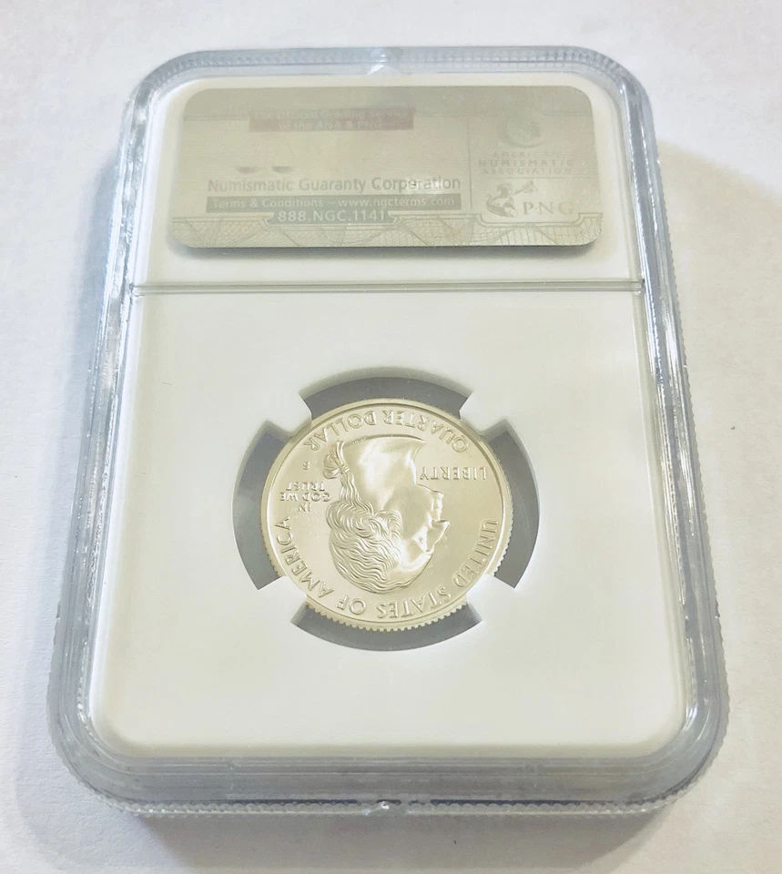 1999 S Silver 25C CONNECTICUT State Quarter NGC PF70 ULTRA CAMEO Brown Label - Image 2 of 2