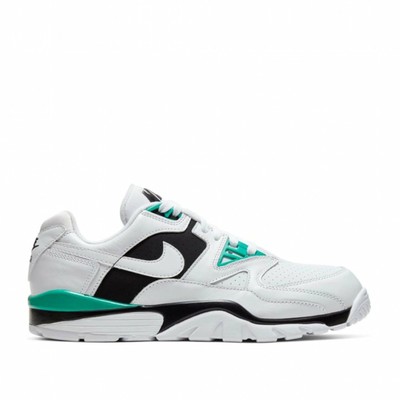 nike air cross trainer 3 low white neptune green black