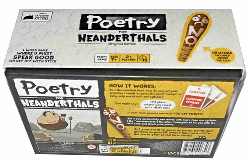 ✅ Poesia Per Neanderthal Party Game (Edizione Originale) By Exploding Kittens - Foto 7 di 7