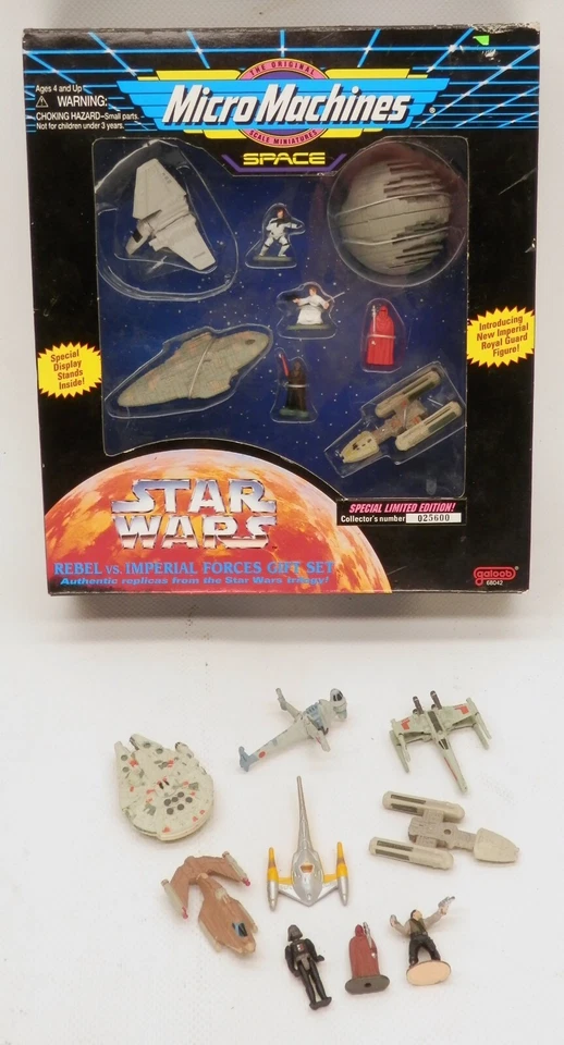 Micro Machines STAR WARS Rebel/Imperial Forces Set + Action Fleet Death Star Lot - Image 2 of 4