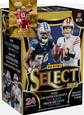 NEW 2023 SELECT Sealed Football Card Box, 3 Exlusive Die-Cut Prizms, plus Custom