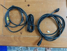 Lot of 3 3-Prong Power CablesPC Computer Printer Cords 16 Gauge 12ft 8ft 6ft