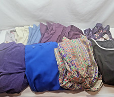 Lot of 9 Women's Vintage Clothing 70's/80's, Dresses, Skirts and Matching Sets