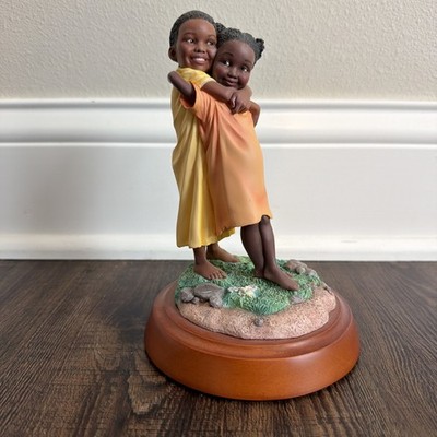 2001 Thomas Blackshears Ebony Visions Double Hugs LTD ED Issue 4222