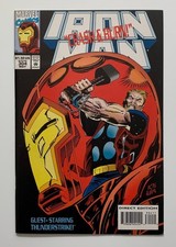 Iron Man #304 KEY 1st App Hulkbuster Armor Cameo (Marvel 1994) VF issue.