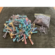 Vintage Perm Rods and Pins Large Mixed Lot