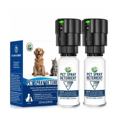 Cat Spray Deterrent System [2 Pack] Automatic Cat Deterrent Spray, Motion Act...