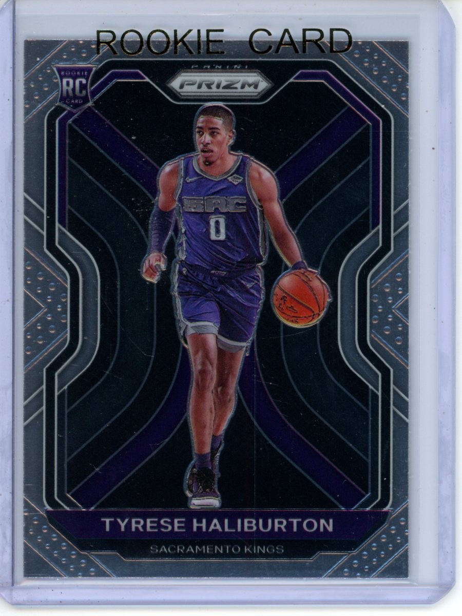 TYRESE HALIBURTON RC 2020-21 Panini Prizm - Rookie Variation #262 (RC) INVEST!