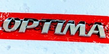 2009-10 Kia Optima Lid Emblem Badge Nameplate Chrome Adhesive Included