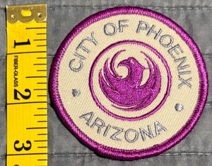 Vintage City of Phoenix Arizona AZ Patch