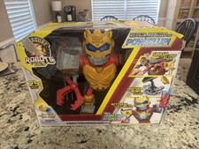 Treasure X Robots Gold Mega Treasure Bot with Real Lights and Sounds Open Box