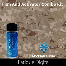 Hydro Dip  Film Activator Combo Kit Fatigue Digital Camouflage