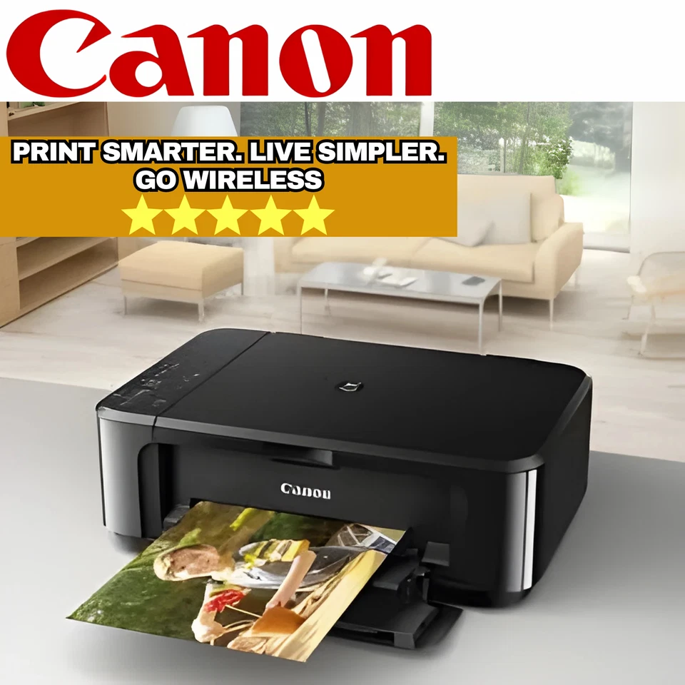 Canon Pixma Home MG3660 Inkjet Printer All In One Print A4 Photo Document Wi-Fi - image 2 of 4