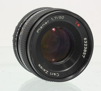 Carl Zeiss Planar T* 50mm f/1.7 für Contax/Yashica   guter Zustand - 66722