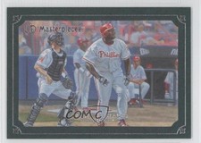 2007 UD Masterpieces Green Linen Frame Ryan Howard #71 3n7