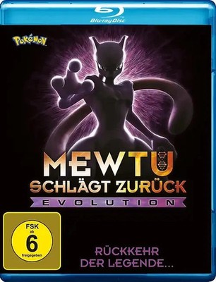 Pokemon: Mewtu schlägt zurück - Evolution (2019), Blu-ray, Film, NEU OVP