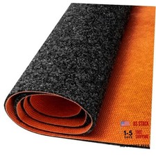 Oil Spill Mat, 64 x 32 Inch Garage Floor Mat Heavy Duty Absorbent Oil Orange