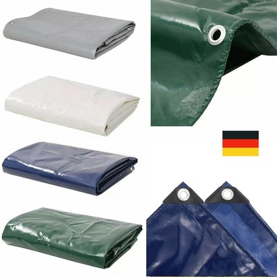 PVC Abdeckplane LKW Plane mit Ösen wasserdicht Holz Boot Dach Garten ca. 650g/m²