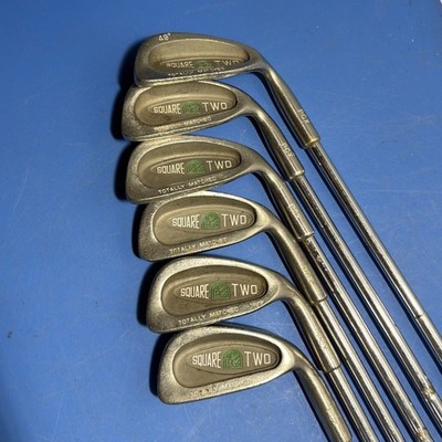 Square Two Totally Matched Ladies Iron Set 3-4-6-7-8-10 Apollo L Flex