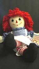 NEW Raggedy Ann Handmade Classic Doll By Aurora Hasbro Toy Doll 18 Inches