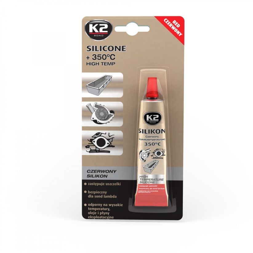 Fits K2 KOSMETYKI CHEMIA B2450 SILICONE RED BLISTER 21G HIGH TEMPERAT ⭐UK Stock⭐